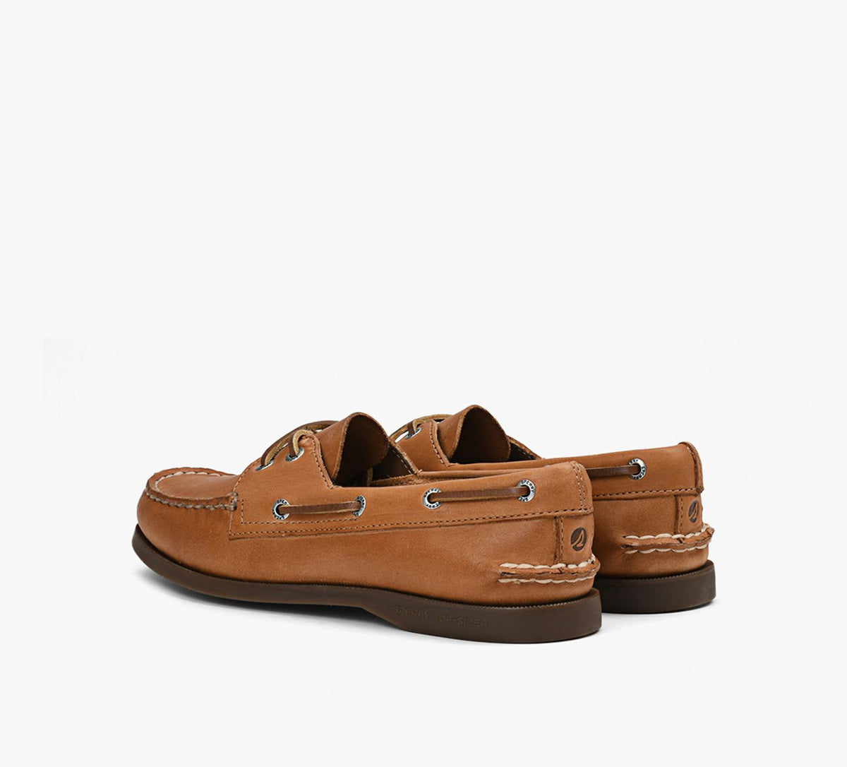 SPERRY CHAUSSURESBATEAU2OEILLETSAUTHENTICORIGINAL en TAN vue 3