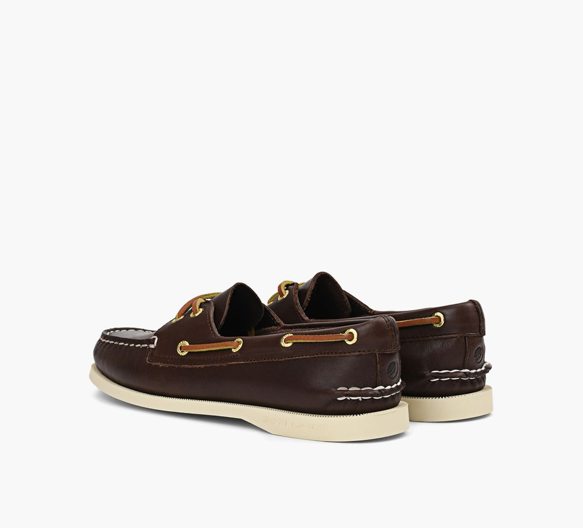 SPERRY CHAUSSURESBATEAU2OEILLETSAUTHENTICORIGINAL en BRUN vue 3