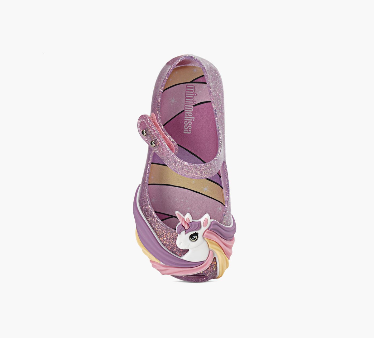 MINI MELISSA BALLERINEULTRAGIRLLICORNE en ROSE PALE vue 1c