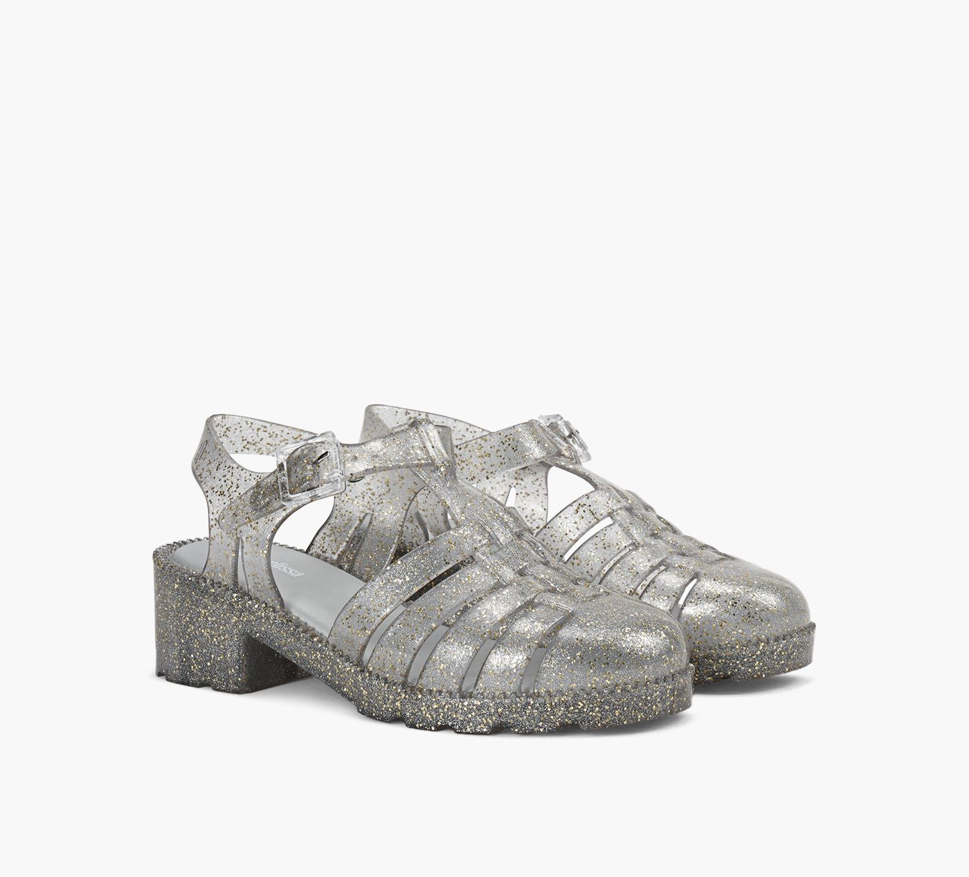 MINI MELISSA SANDALETALONPOSSESSION en ARGENT vue 2