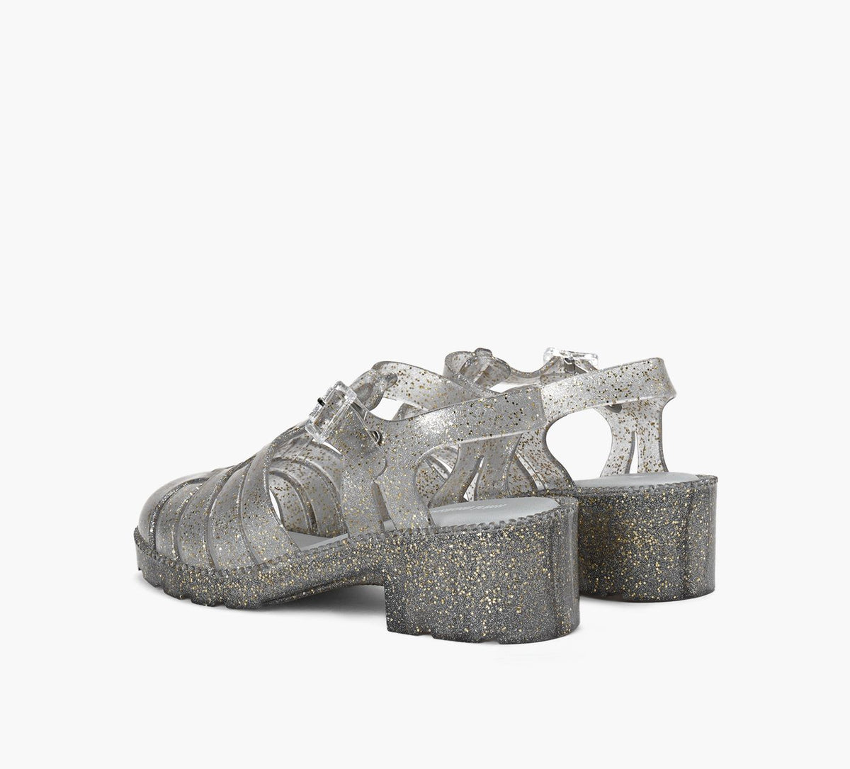 MINI MELISSA SANDALETALONPOSSESSION en ARGENT vue 3