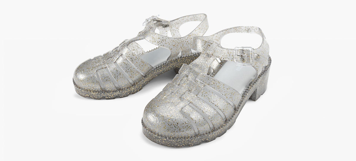 MINI MELISSA SANDALETALONPOSSESSION en ARGENT vue 4