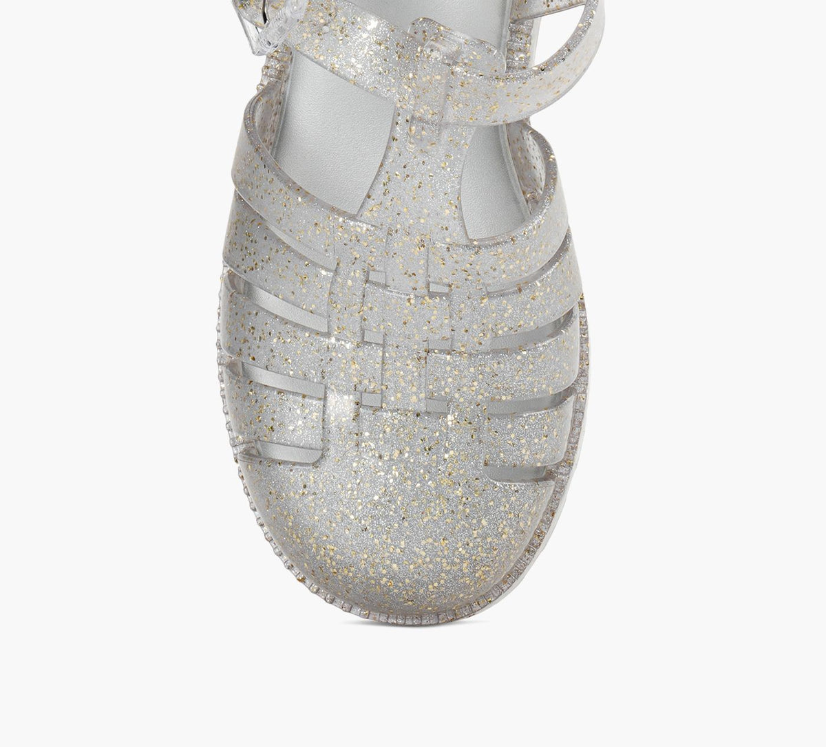 MINI MELISSA SANDALETALONPOSSESSION en ARGENT vue 1c