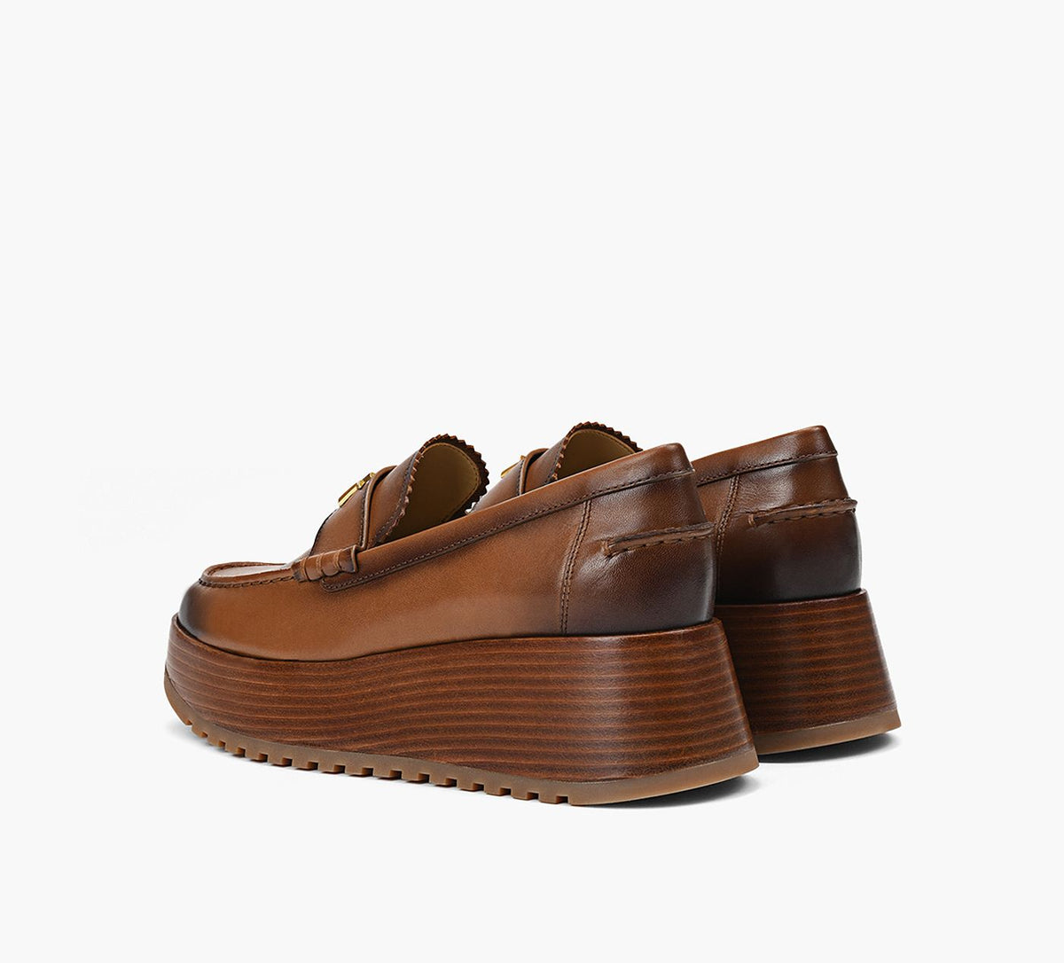 MICHAEL KORS FLNEURPLATEFORMEINDY en TAN vue 3