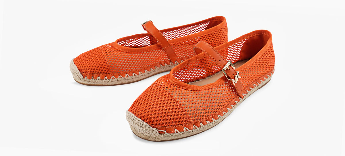 MICHAEL KORS LYNNBALLETESPADRILLE in ORANGE view 4
