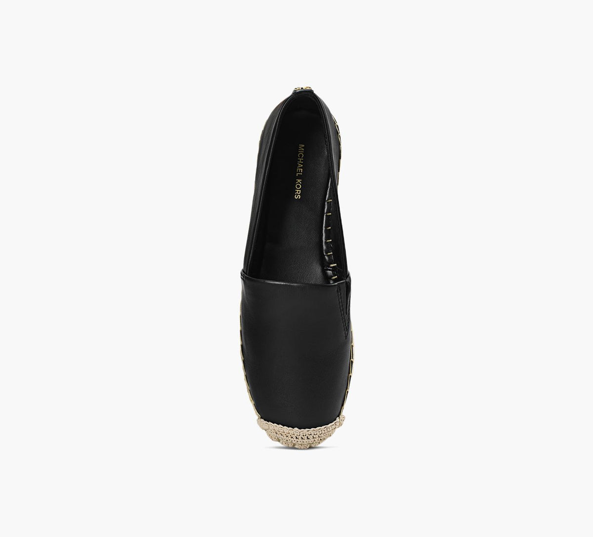 MICHAEL KORS ESPADRILLELYNN en NOIR vue 1c