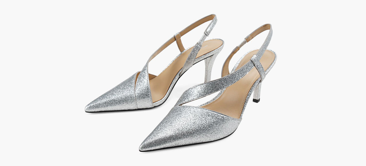 MICHAEL KORS ESCARPINJAIDA en ARGENT vue 4