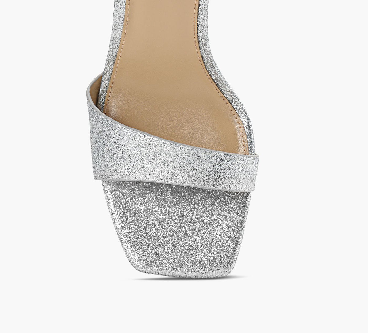 MICHAEL KORS SANDALETALONJAIDA en ARGENT vue 1c