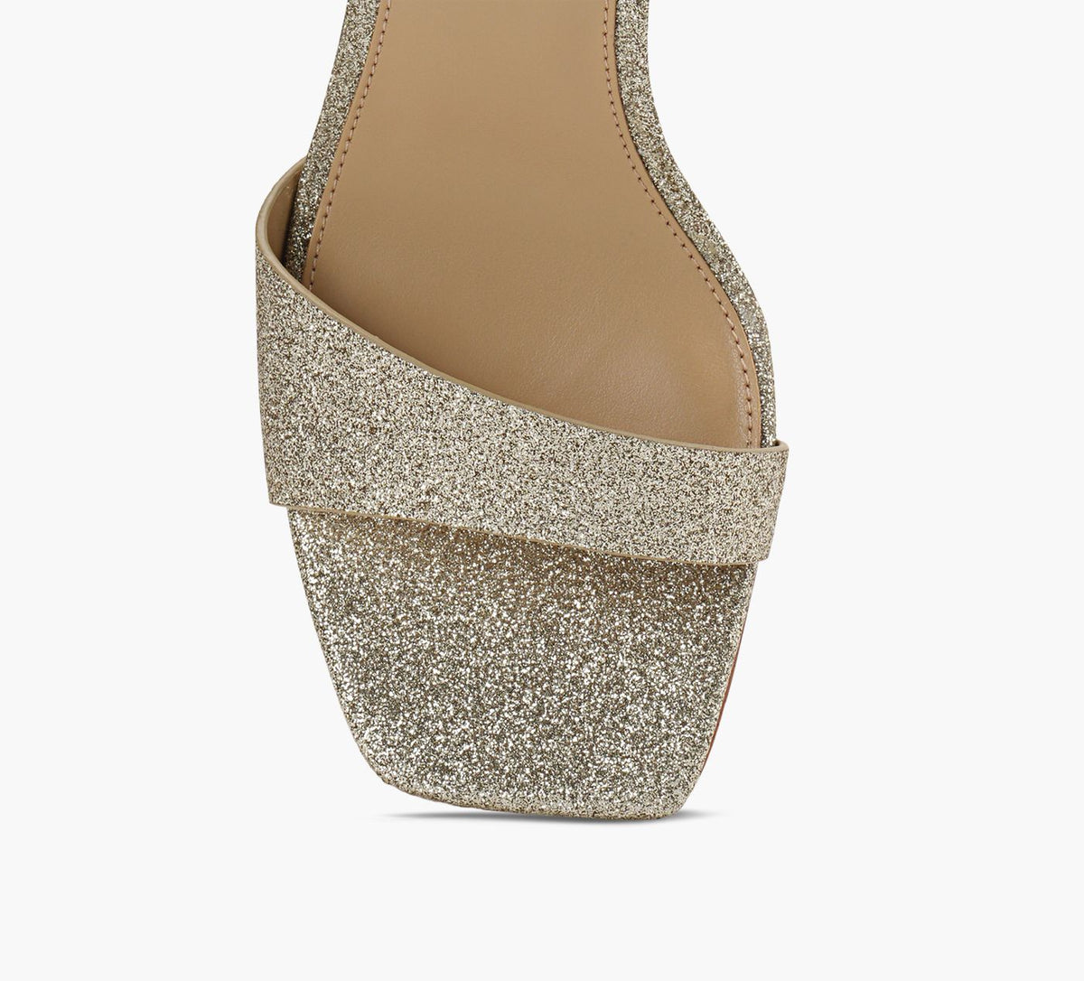 MICHAEL KORS JAIDAHEELEDSANDAL in GOLD view 1c
