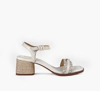 MICHAEL KORS MANDYMIDSANDAL in BEIGE