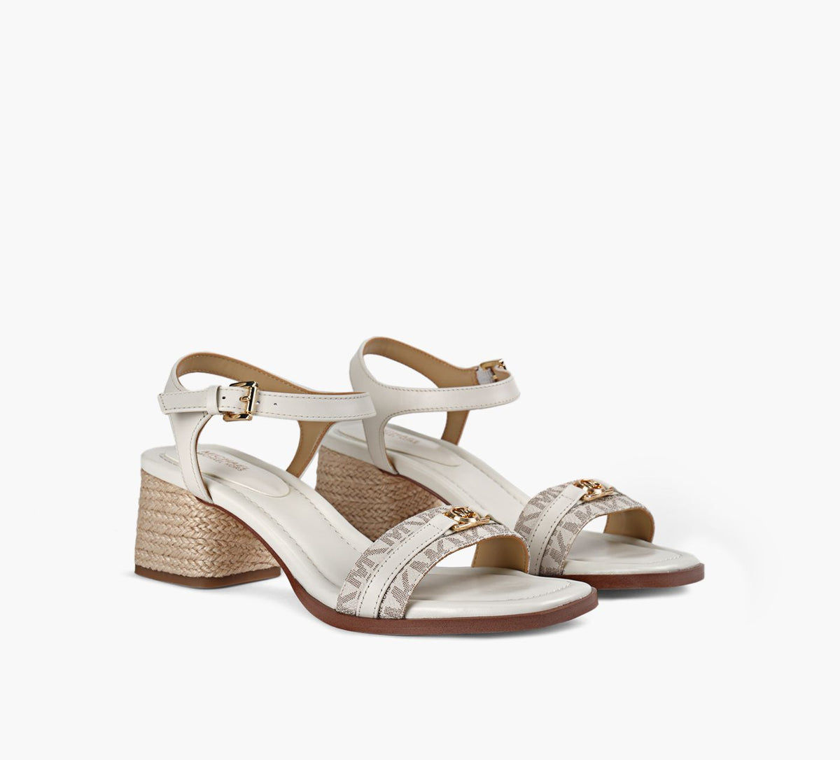 MICHAEL KORS MANDYMIDSANDAL in BEIGE view 2