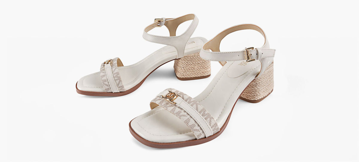 MICHAEL KORS MANDYMIDSANDAL in BEIGE view 4