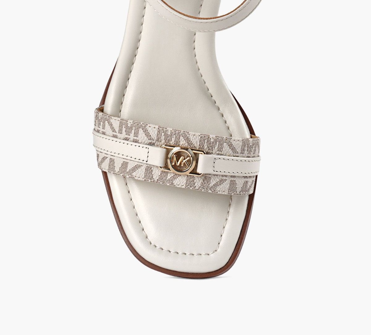 MICHAEL KORS MANDYMIDSANDAL in BEIGE view 1c