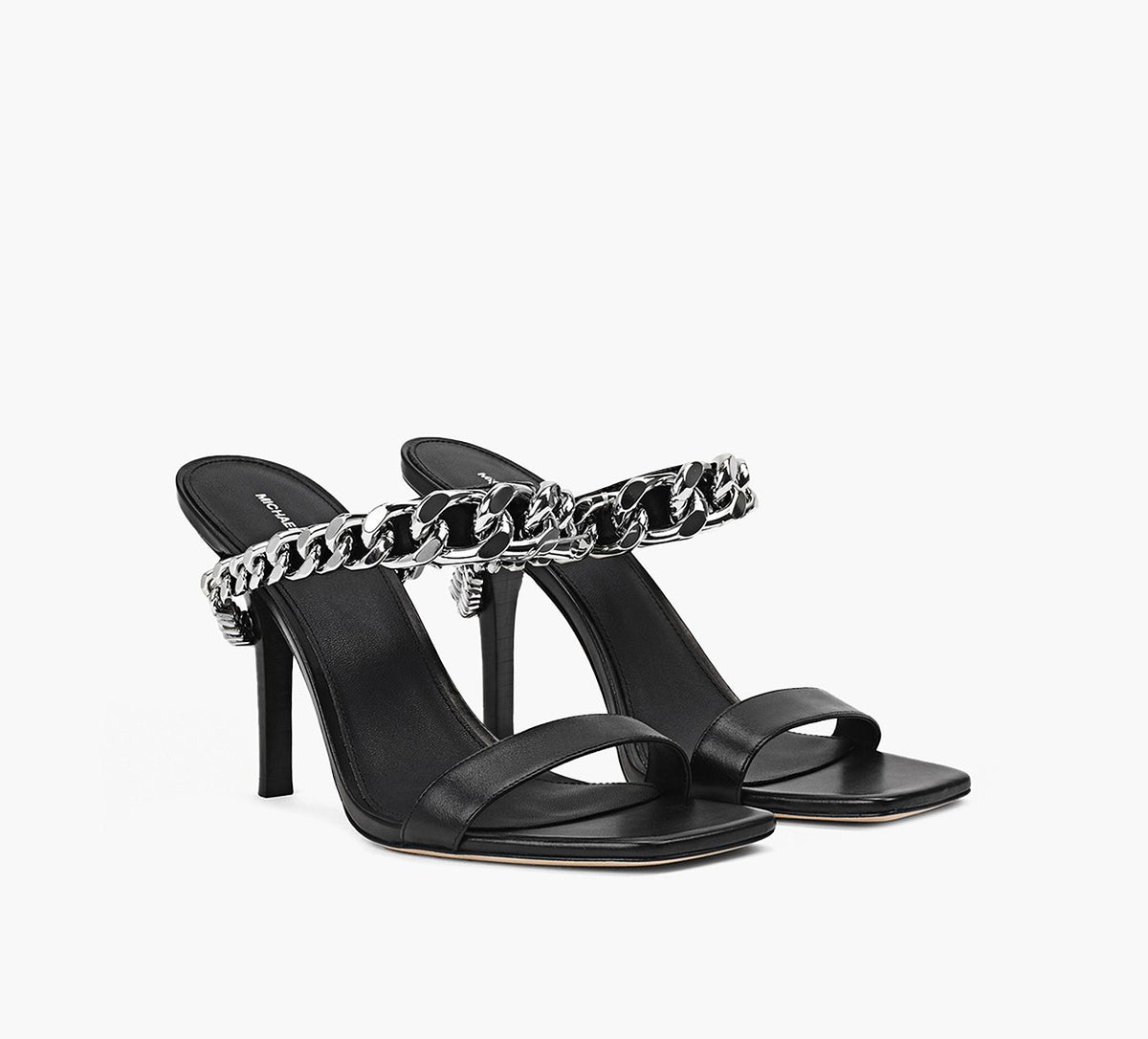 MICHAEL KORS BIANCAHIGHSANDAL in BLACK view 2