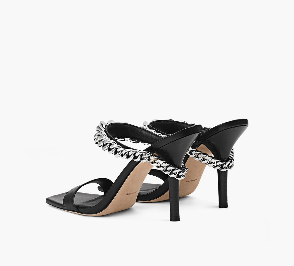 MICHAEL KORS BIANCAHIGHSANDAL in BLACK view 3