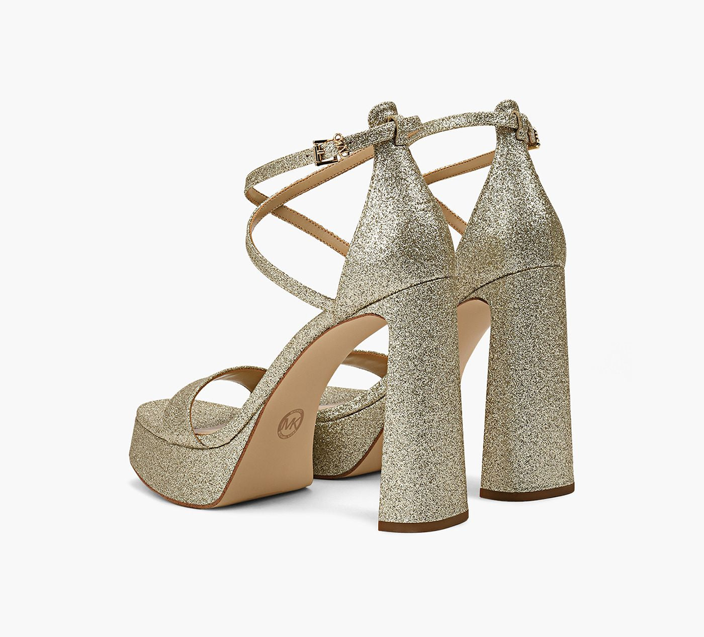 MICHAEL KORS PLATEFORMECAMI en OR vue 3
