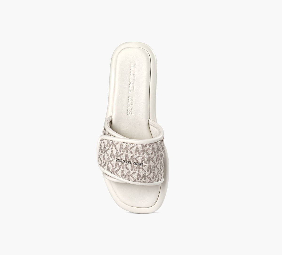 MICHAEL KORS SUKIFLATSLIDE in BEIGE view 1c
