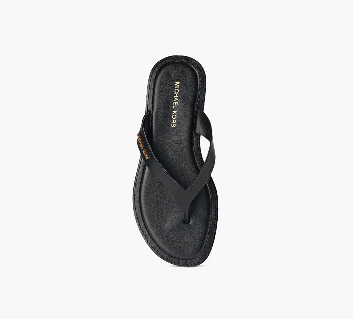 MICHAEL KORS KOKOFLIPFLOP in BLACK view 1c