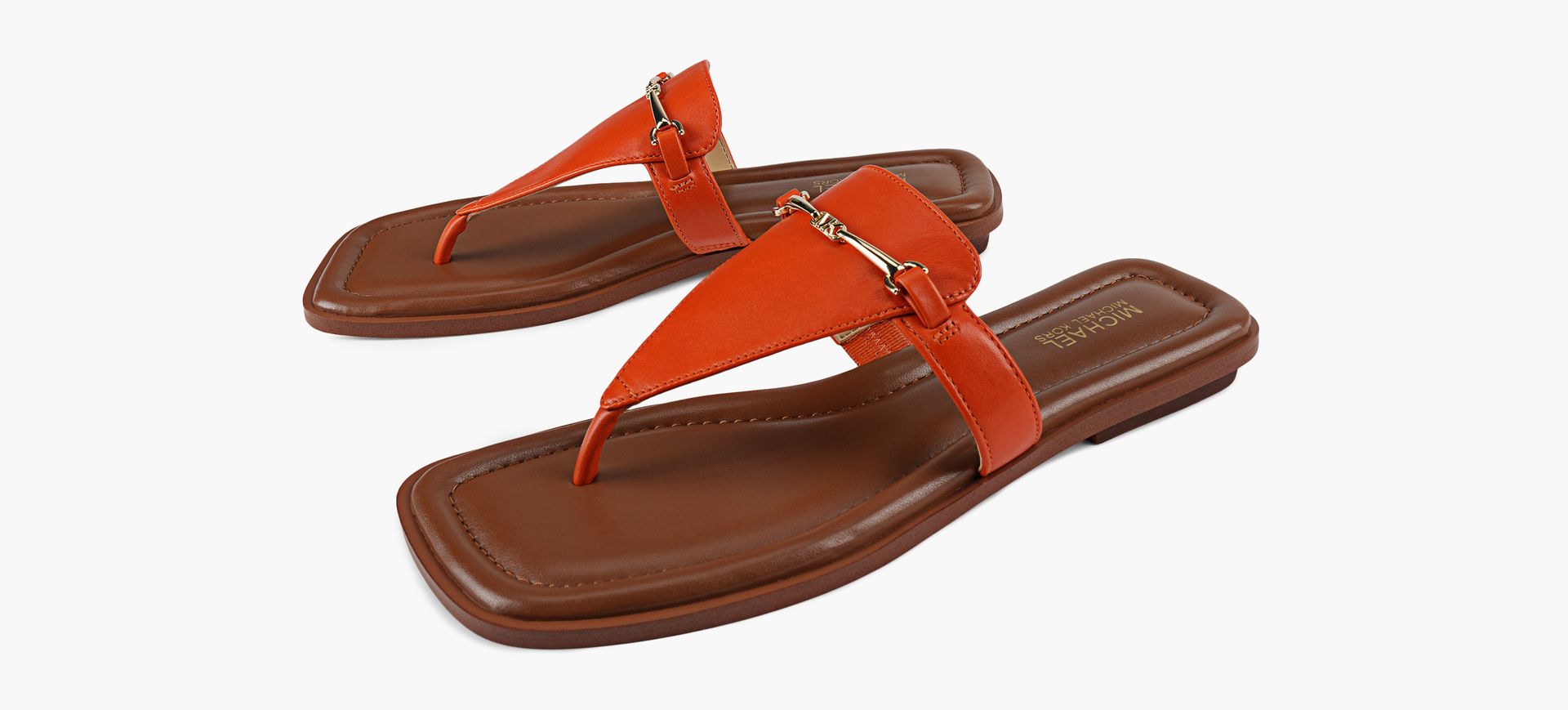 MICHAEL KORS TONGLENA en ORANGE vue 4