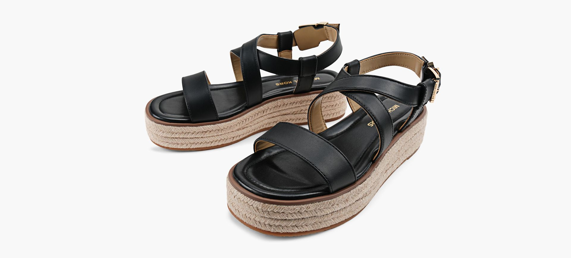 MICHAEL KORS SANDALEESPADRILLELYNN en NOIR vue 4