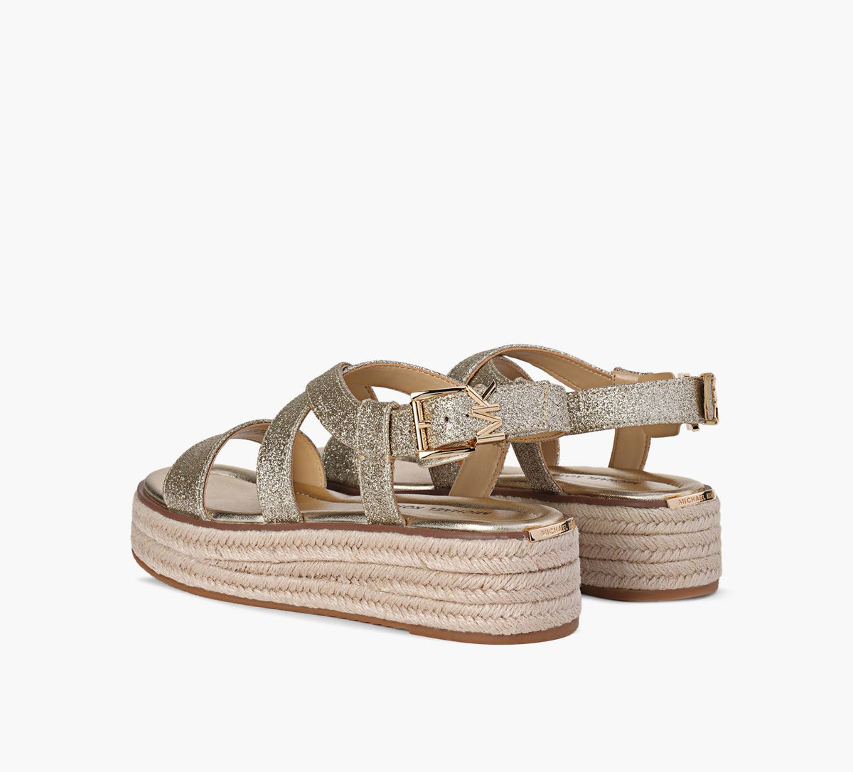 MICHAEL KORS SANDALEESPADRILLELYNN en OR vue 3