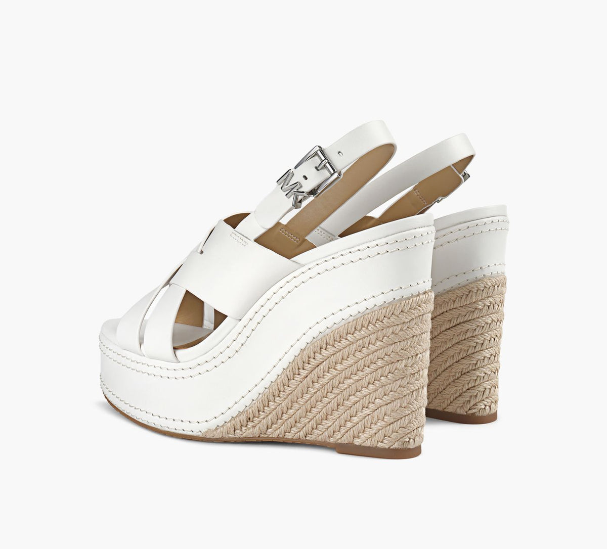 MICHAEL KORS NORAWEDGE in WHITE view 3
