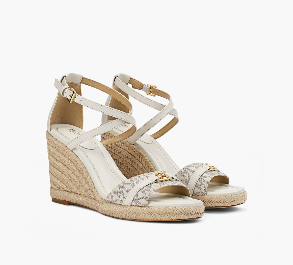 MICHAEL KORS SANDALECOMPENSEMANDY en TAUPE vue 2