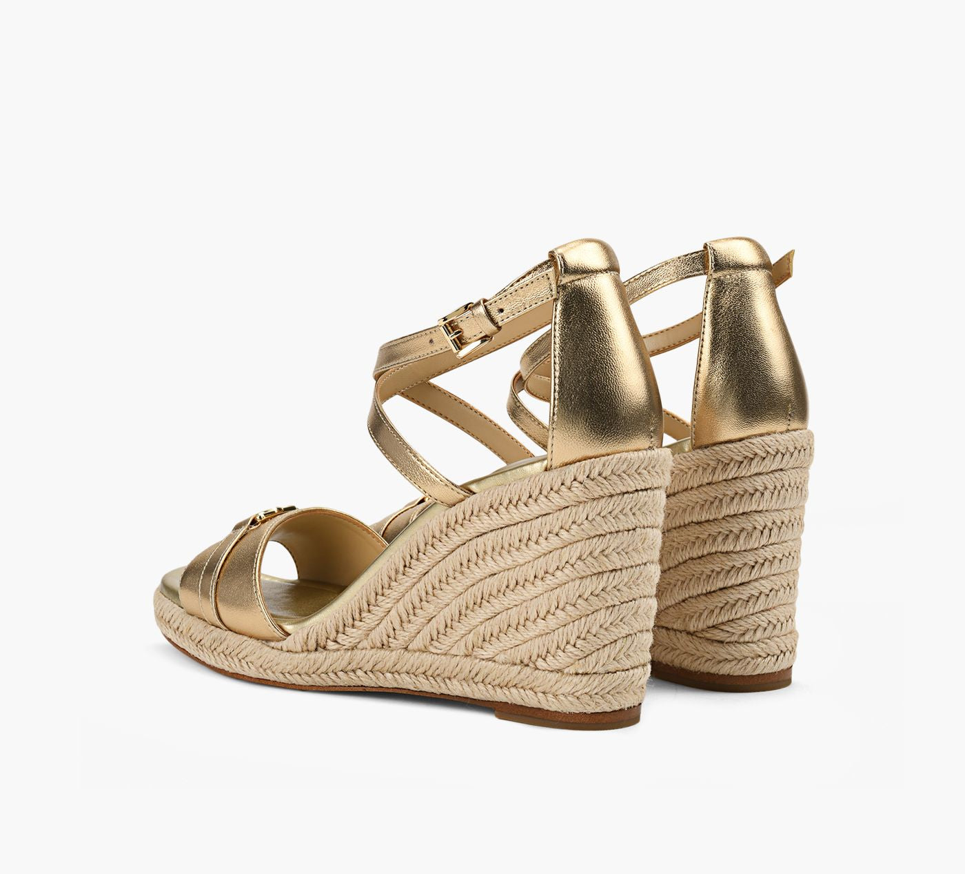 MICHAEL KORS SANDALECOMPENSEMANDY en OR vue 3