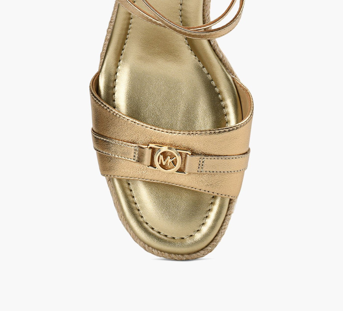 MICHAEL KORS SANDALECOMPENSEMANDY en OR vue 1c