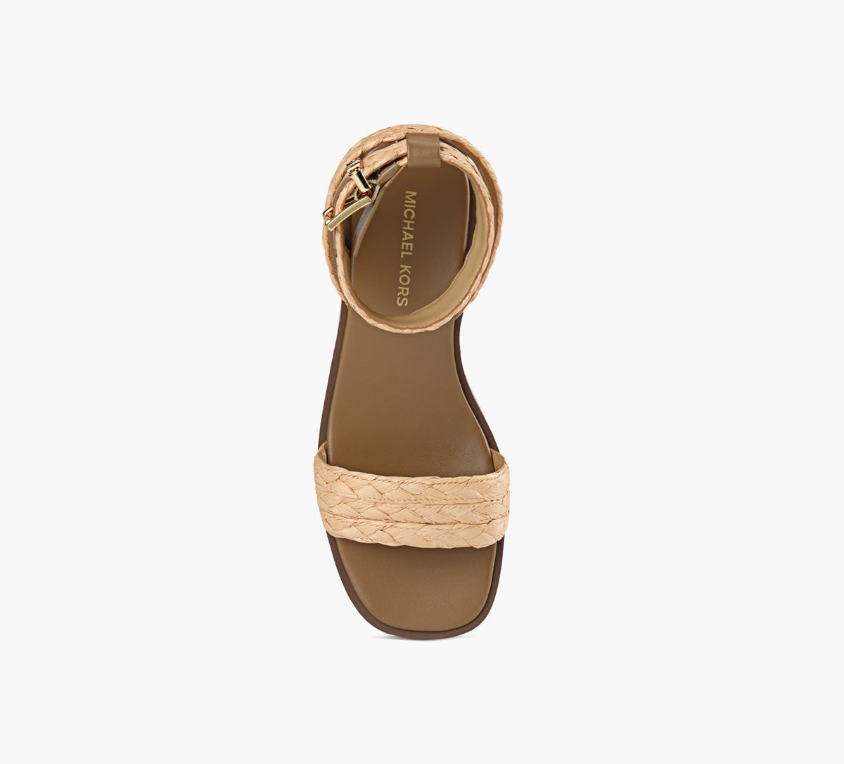 MICHAEL KORS SANDRAPLATFORM in BEIGE view 1c