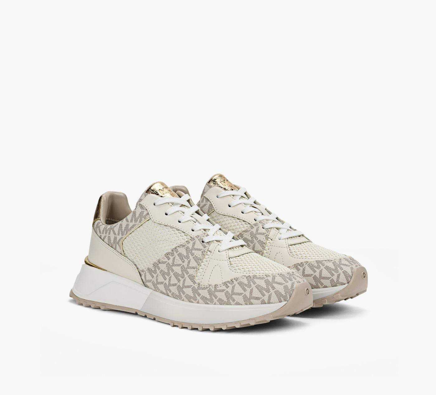 MICHAEL KORS BASKETJAIME en TAUPE vue 2