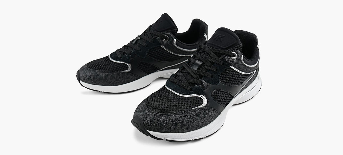 MICHAEL KORS BASKETTRAINER en NOIR vue 4