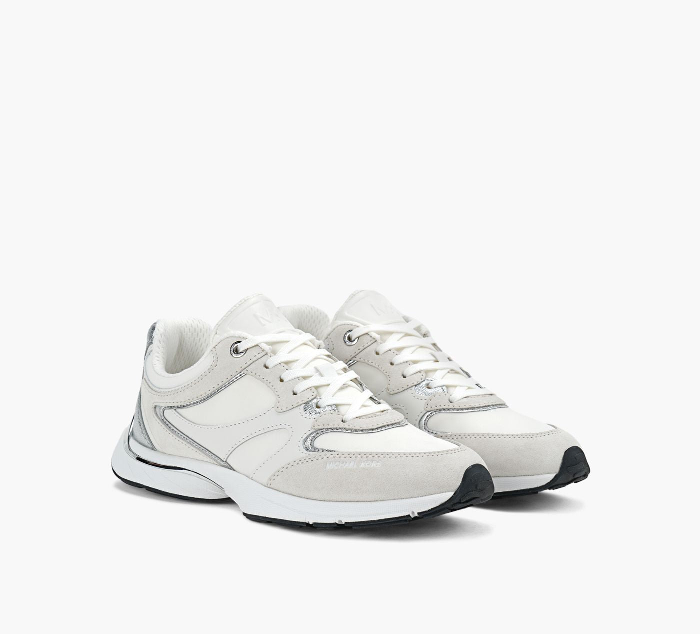 MICHAEL KORS BASKETTRAINER en BLANC vue 2