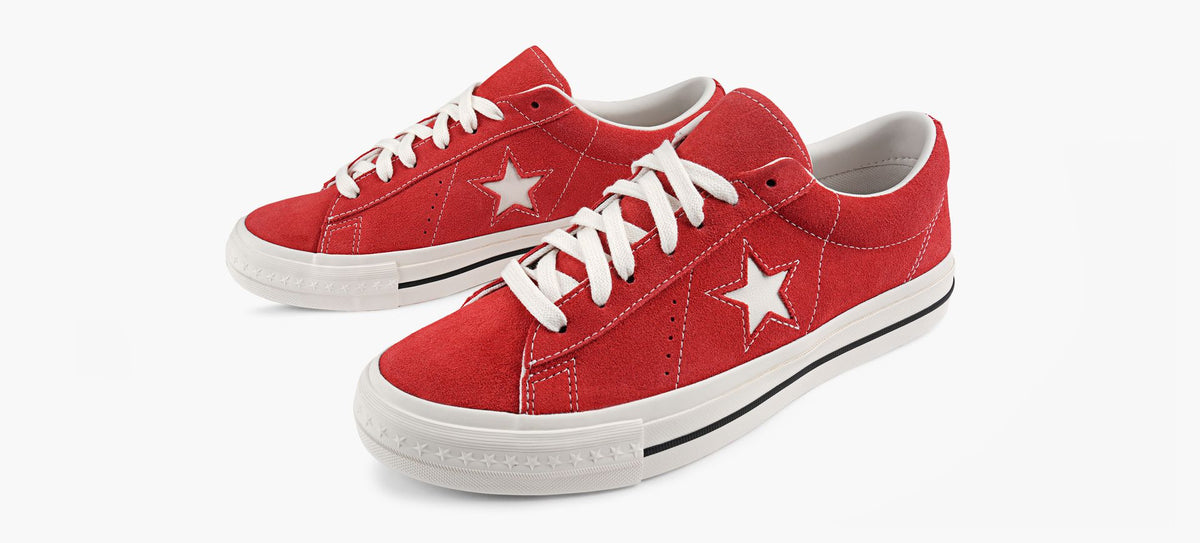 CONVERSE ONESTAR95 in RED view 4