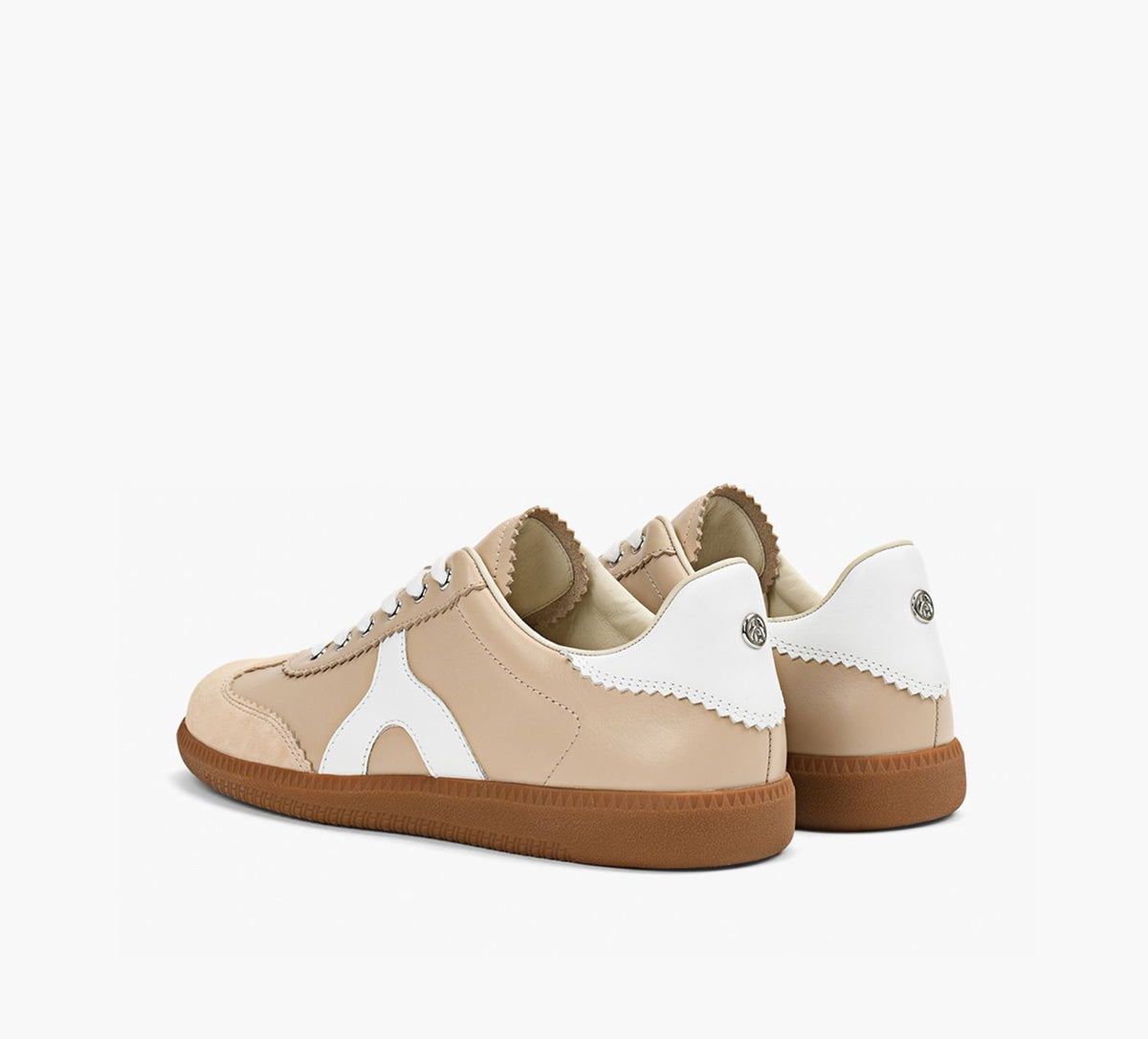WISHBONE ANGELICASNEAKER in BEIGE view 3