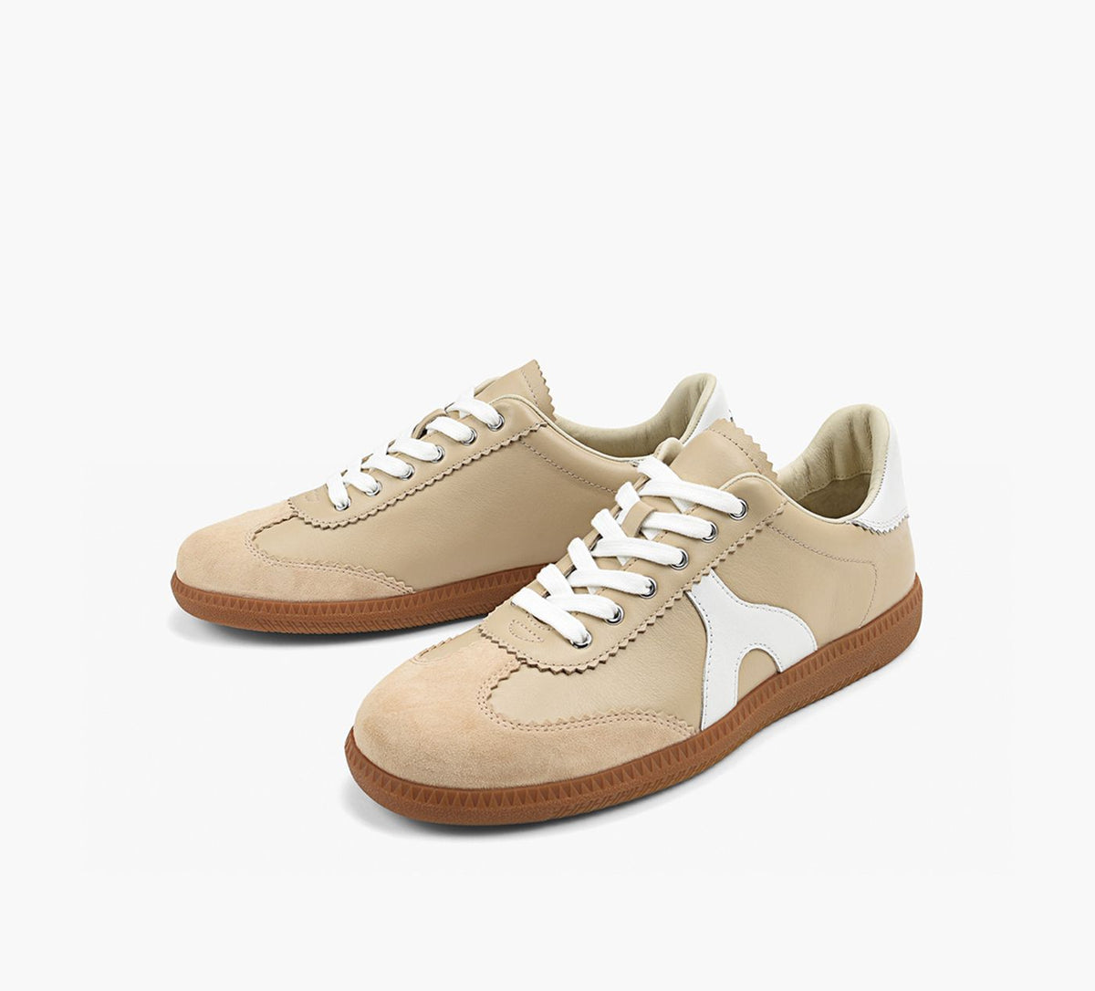 WISHBONE ANGELICASNEAKER in BEIGE view 4