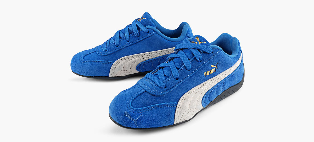 PUMA BASKETSSPEEDCATOG en BLEU vue 4