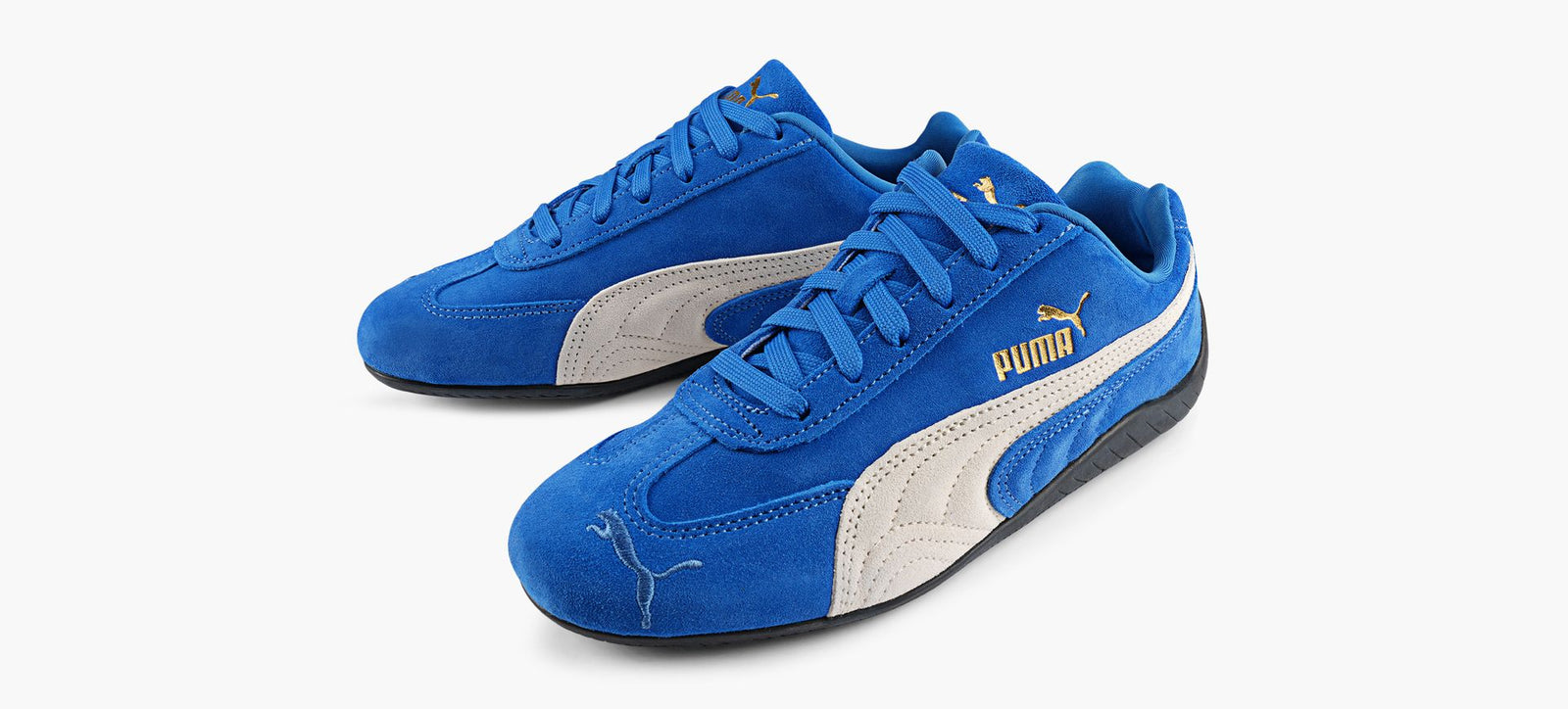 PUMA BASKETSSPEEDCATOG en BLEU vue 4