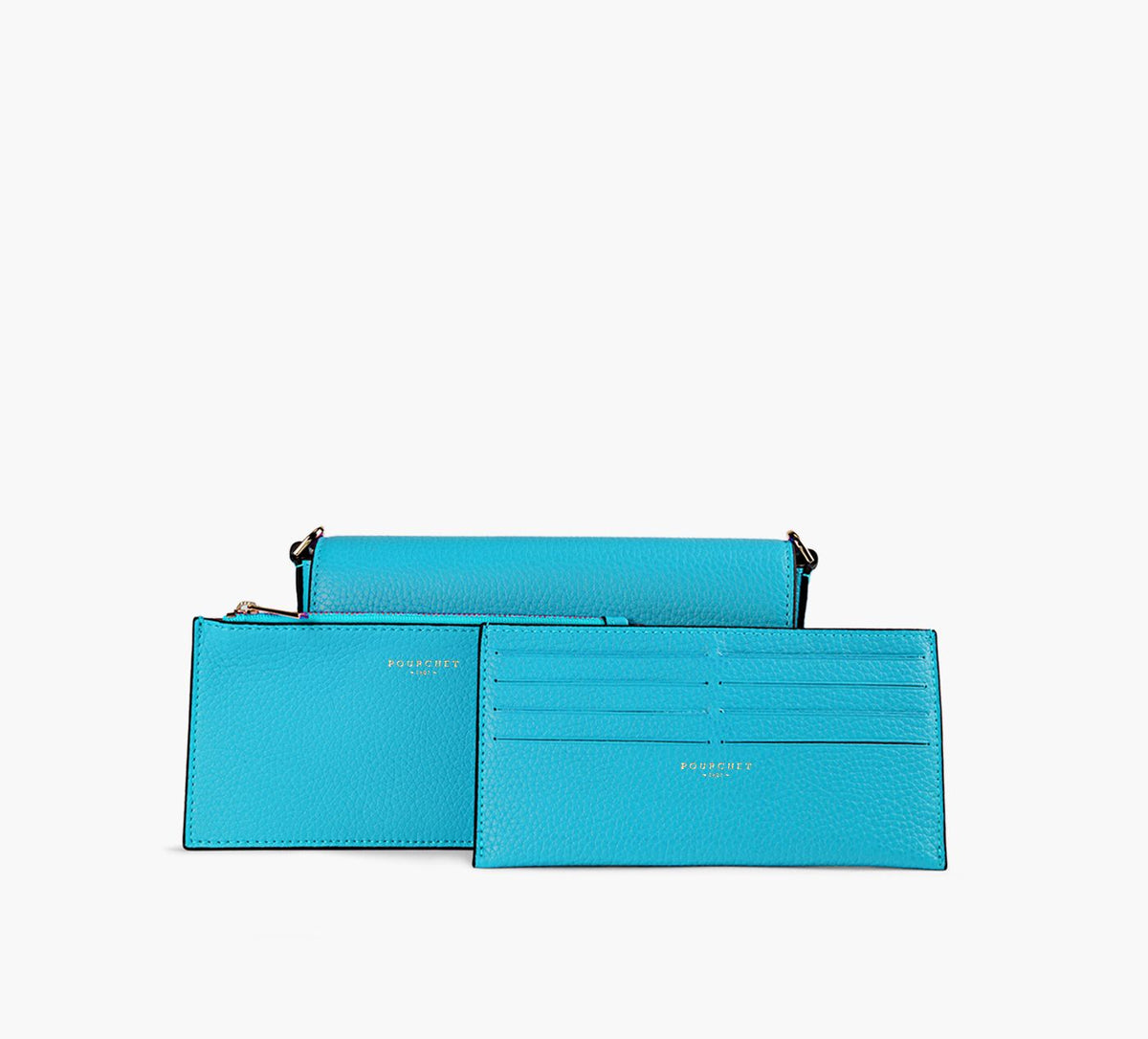 POURCHET POCHETTECLUB en BLEU vue 2