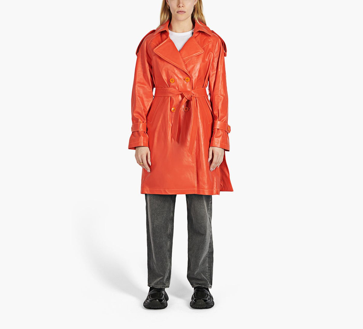 FLO & CLO MARA in ORANGE view 4