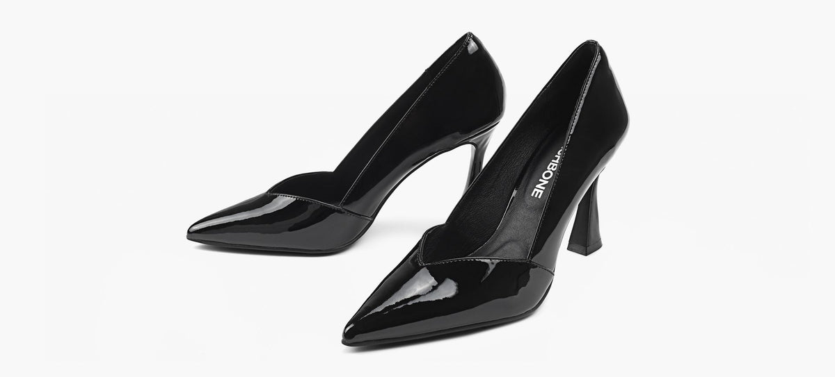 WISHBONE STELLAPUMP in BLACK view 4