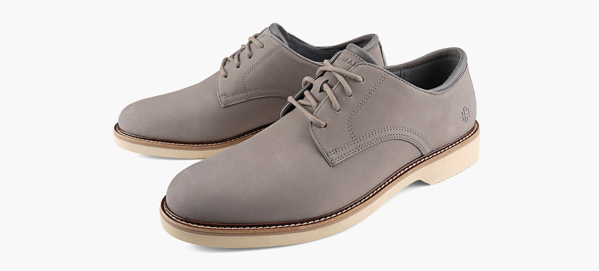 COLE HAAN AMERICANCLASSICSMONTROSEPLAINTOEOXFORDS in GREY view 4