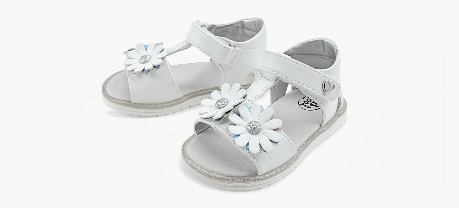 B-COOL GLITZ en BLANC vue 4