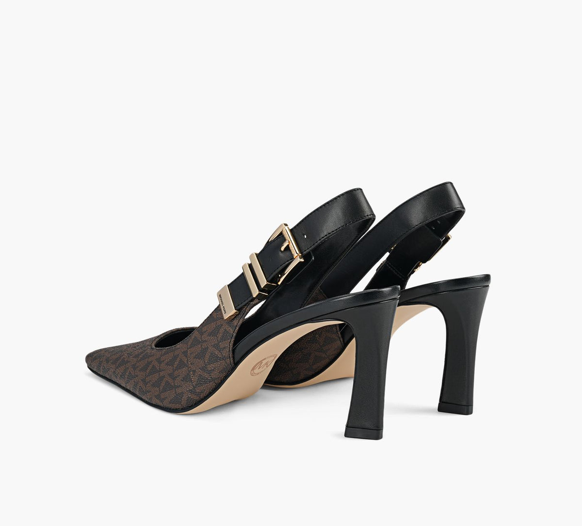 MICHAEL KORS DARRINGTONSLINGPUMP in BROWN view 3