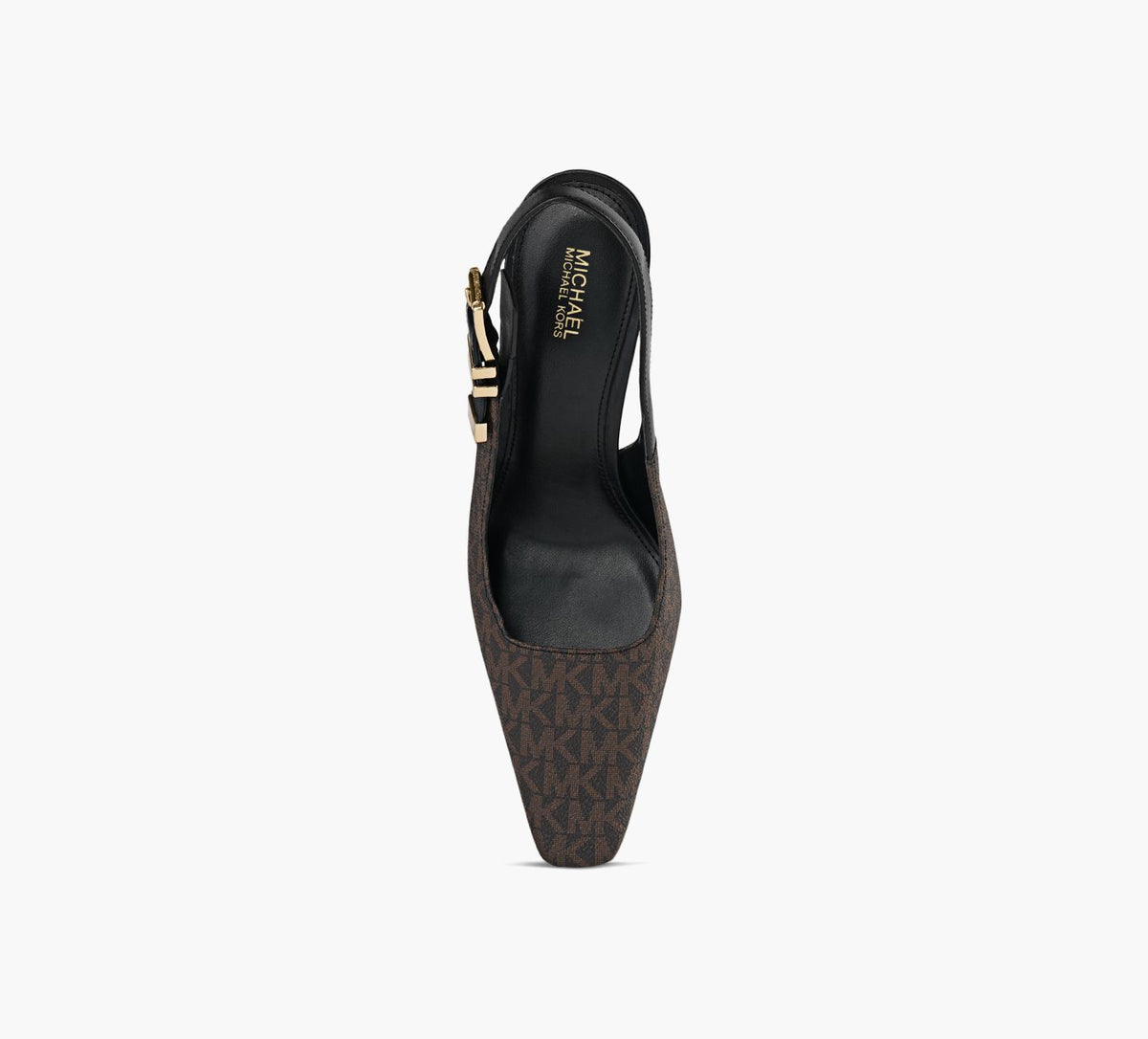 MICHAEL KORS DARRINGTONSLINGPUMP in BROWN view 1c