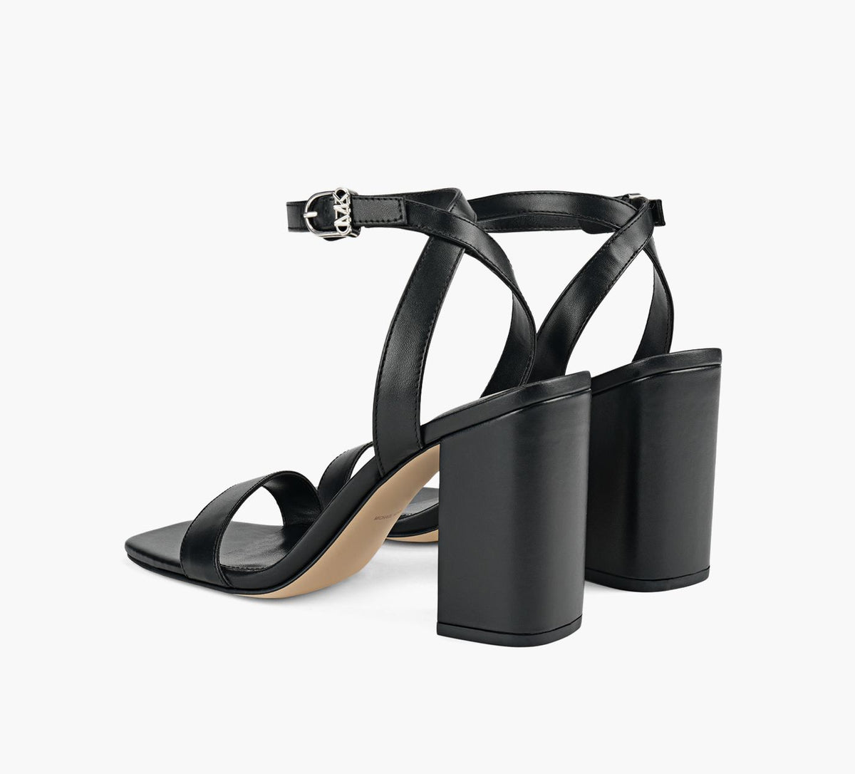 MICHAEL KORS MERRIAMBLOCKHEEL in BLACK view 3