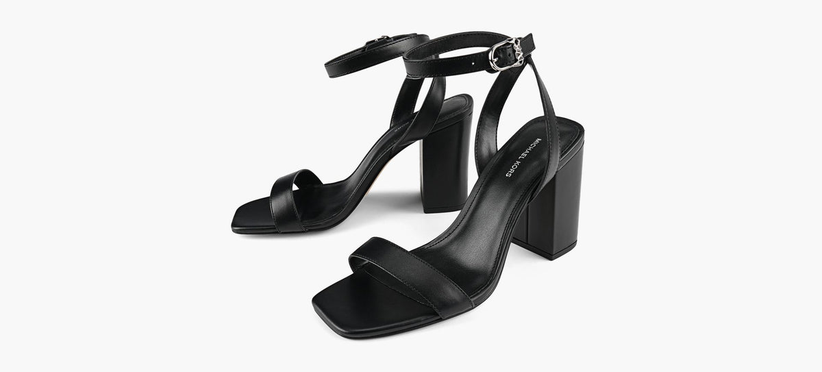 MICHAEL KORS MERRIAMBLOCKHEEL in BLACK view 4