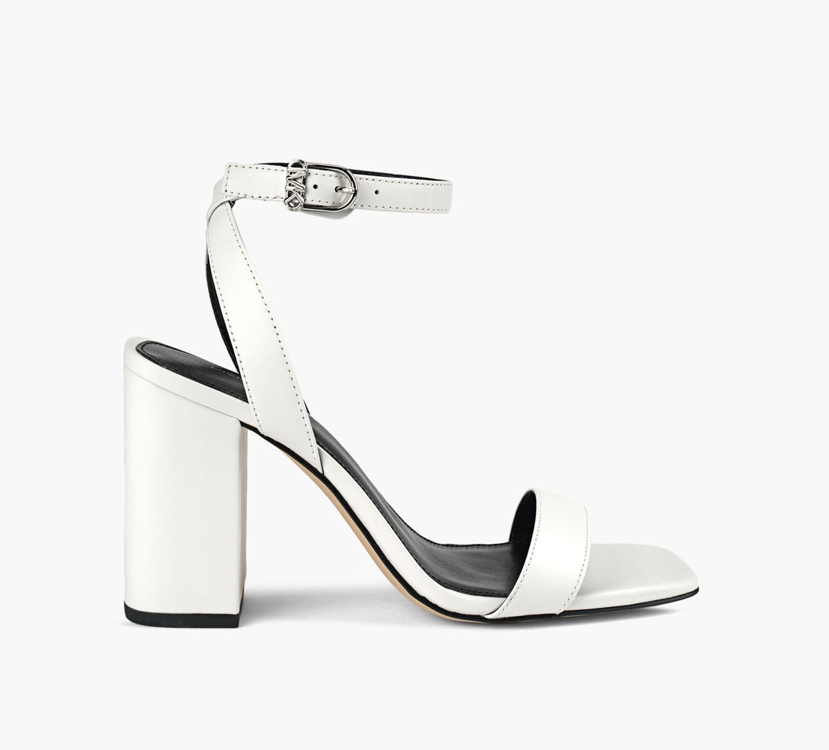 MICHAEL KORS MERRIAMBLOCKHEEL in WHITE
