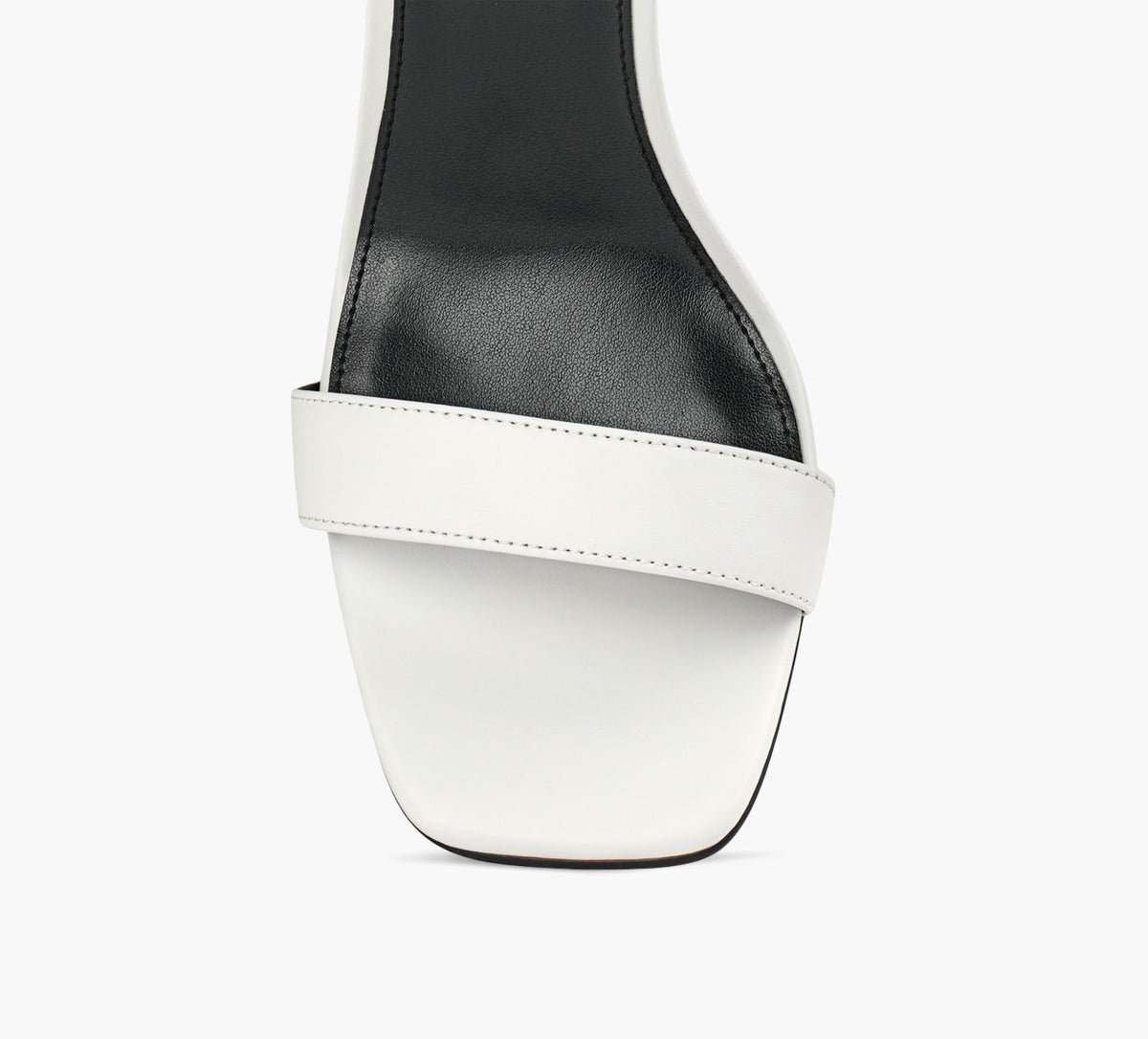 MICHAEL KORS MERRIAMBLOCKHEEL in WHITE view 1c