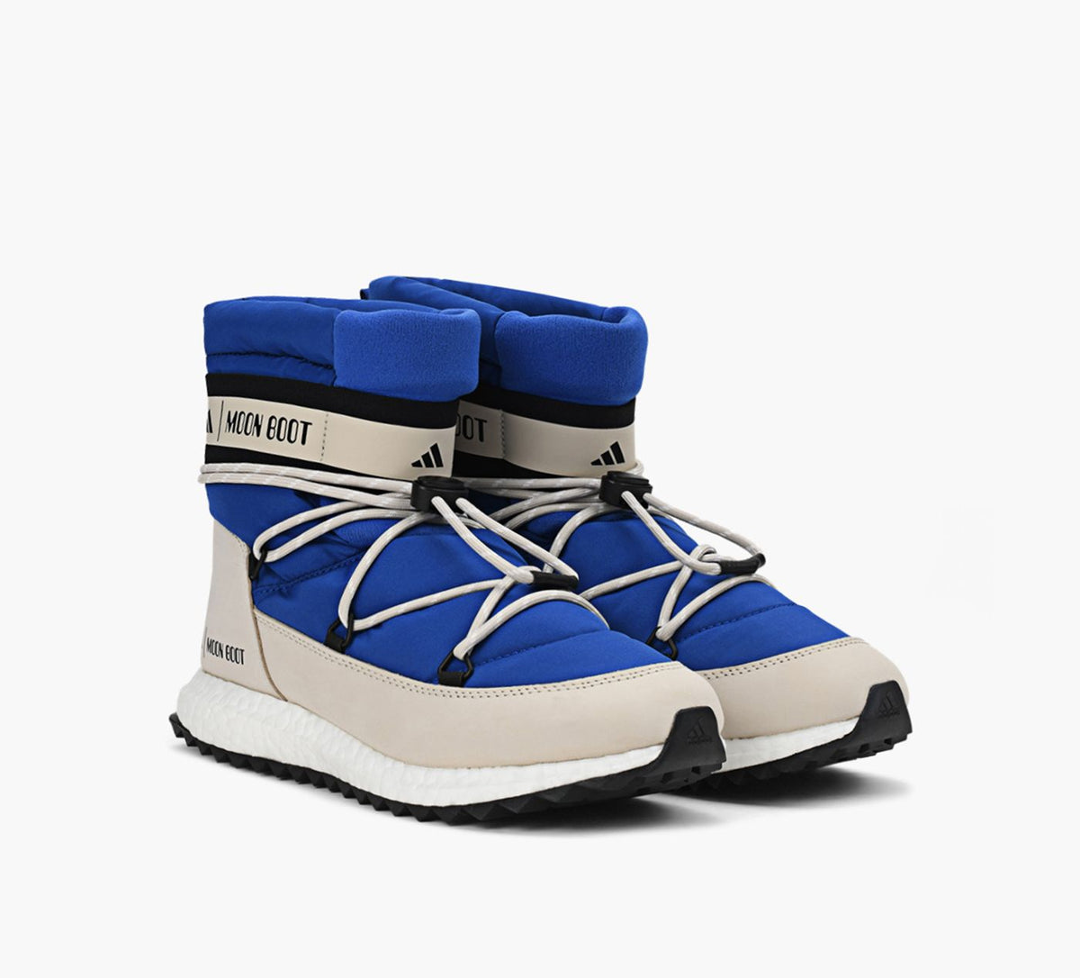 ADIDAS BOTTESMOONBOOST en BLEU vue 2